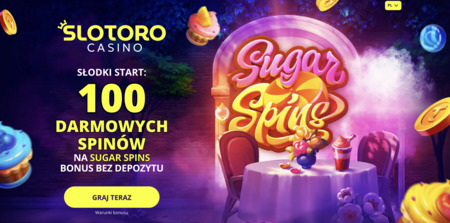 100 spinów na początek w kasynie Slotoro 100 spinów na początek w kasynie Slotoro