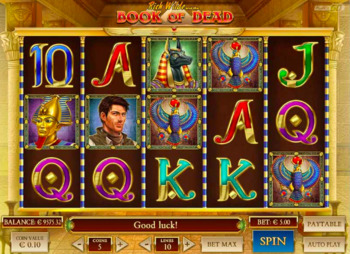 25 free spins w book of dead