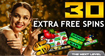 30 extra free spinów w Kajot casino