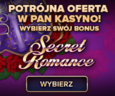 45 free spinów o różnej wartości w promocji od Pan Kasyno