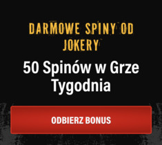 50 free spins do odebrania w slocie tygodnia z Jokery