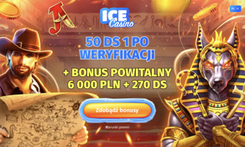 50 spinów na start w IceCasino