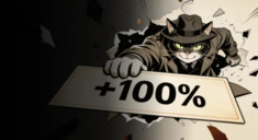 Bonus na start z pierwszym depozytem 100% z CatWin