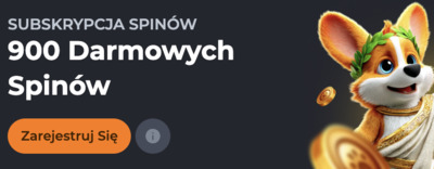 CorgiBet z subskrypcją az 900 free spinów