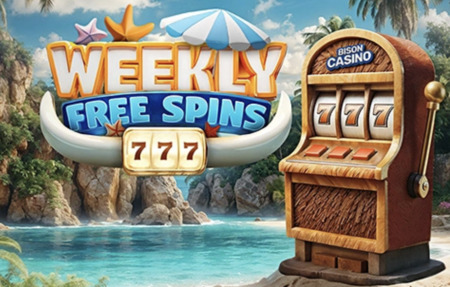 Cotygodniowa porcja darmowych spins z Bison Casino Cotygodniowa porcja darmowych spins z Bison Casino