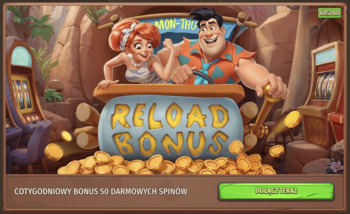 Cotygodniowy bonus ze spinami