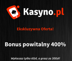 Darmowe spiny o wartości 240zł! Ekskluzywna oferta od Kasyno.pl