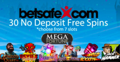 Free spiny bez depozytu w Betsafe kasyno online