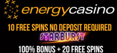Free spiny bez depozytu w Energy Casino