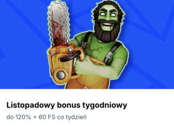 Listopadowy bonus w kasynie VulkanSpiele