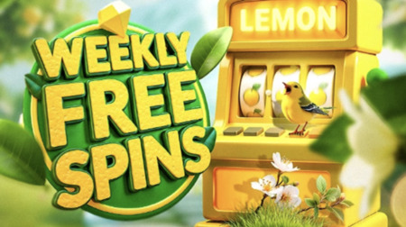 Odbierz cotygodniowe darmowe obroty od Lemon Casino