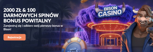 Oferta dla nowych graczy w Bison Casino