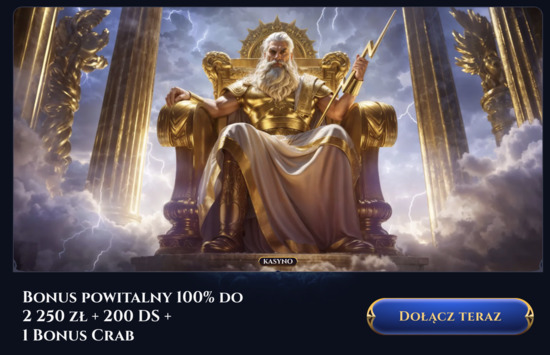 Oferta na start w kasynie Cazeus