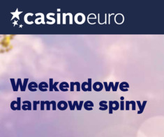 Weekendowe darmowe spiny w CasinoEuro